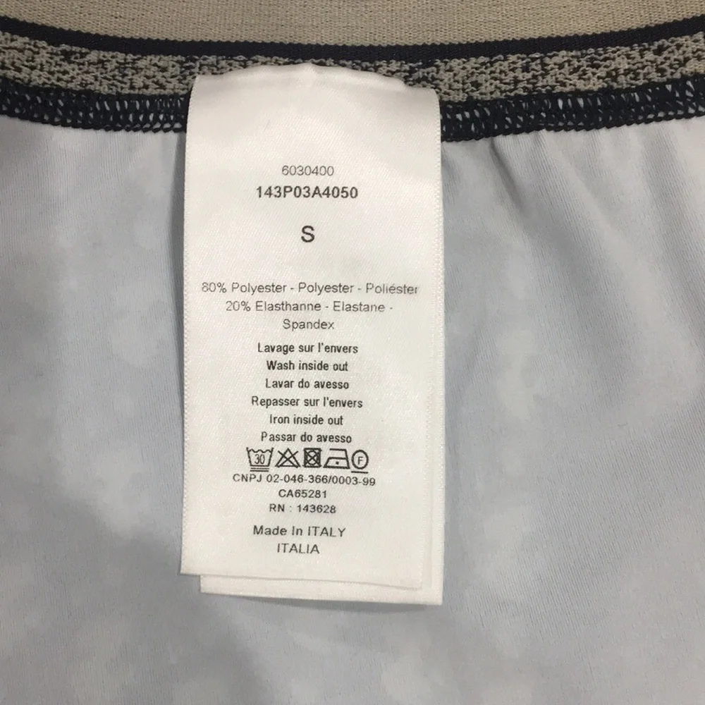 DIOR Leggings Oblique Technical Jersey Blue - Picture 11 of 15